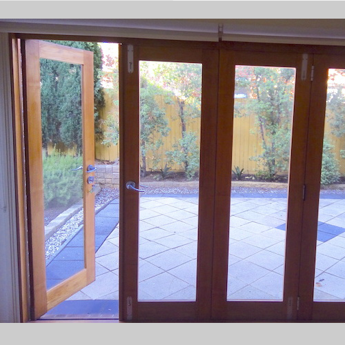 how to fix bifold door rubbing